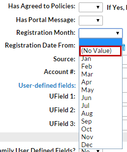No Reg Date