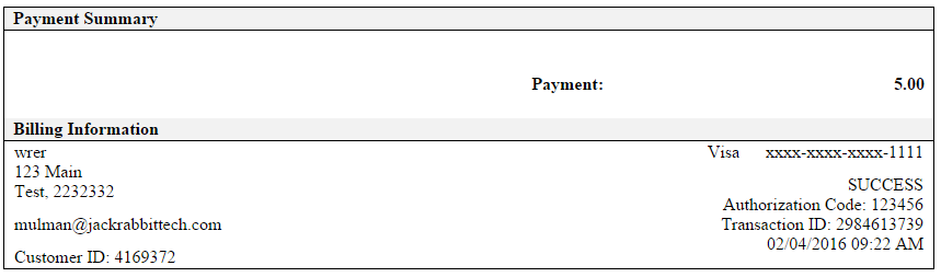 Itemized Transactions 2