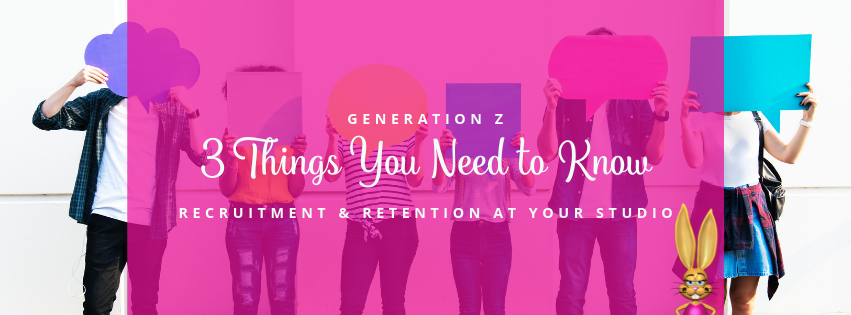 3 things to know about recruiting and retaining generation z at your studio.