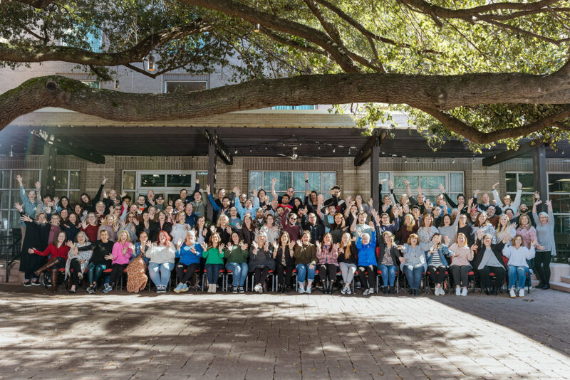 Jackrabbit employees group photo