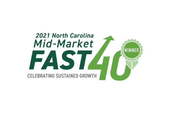 Jackrabbit wins 2021 North Carolina Mid-Market Fast 40 award