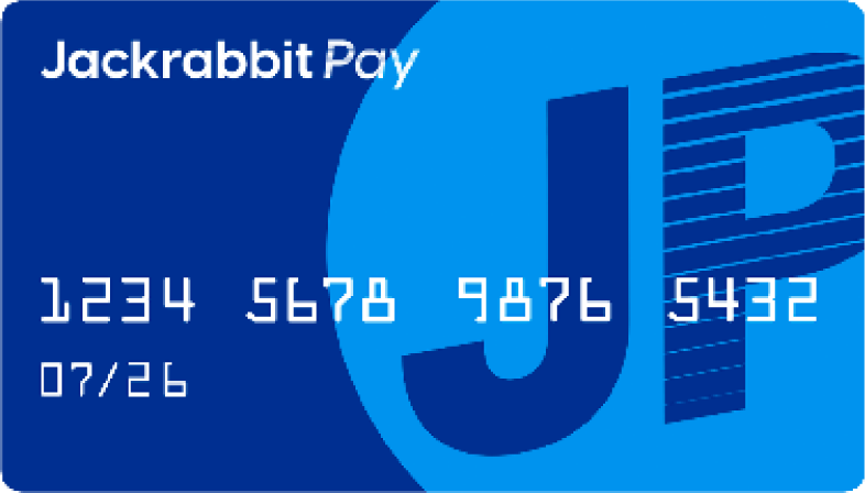 Jackrabbit Pay logo credit card
