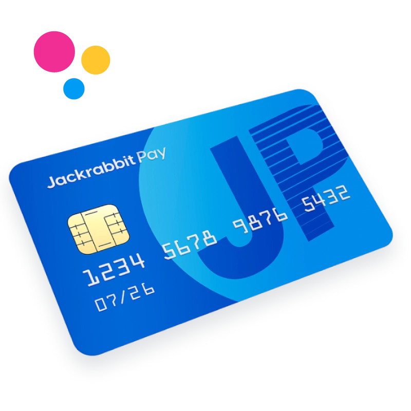 jackrabbit pay credit cards with dots