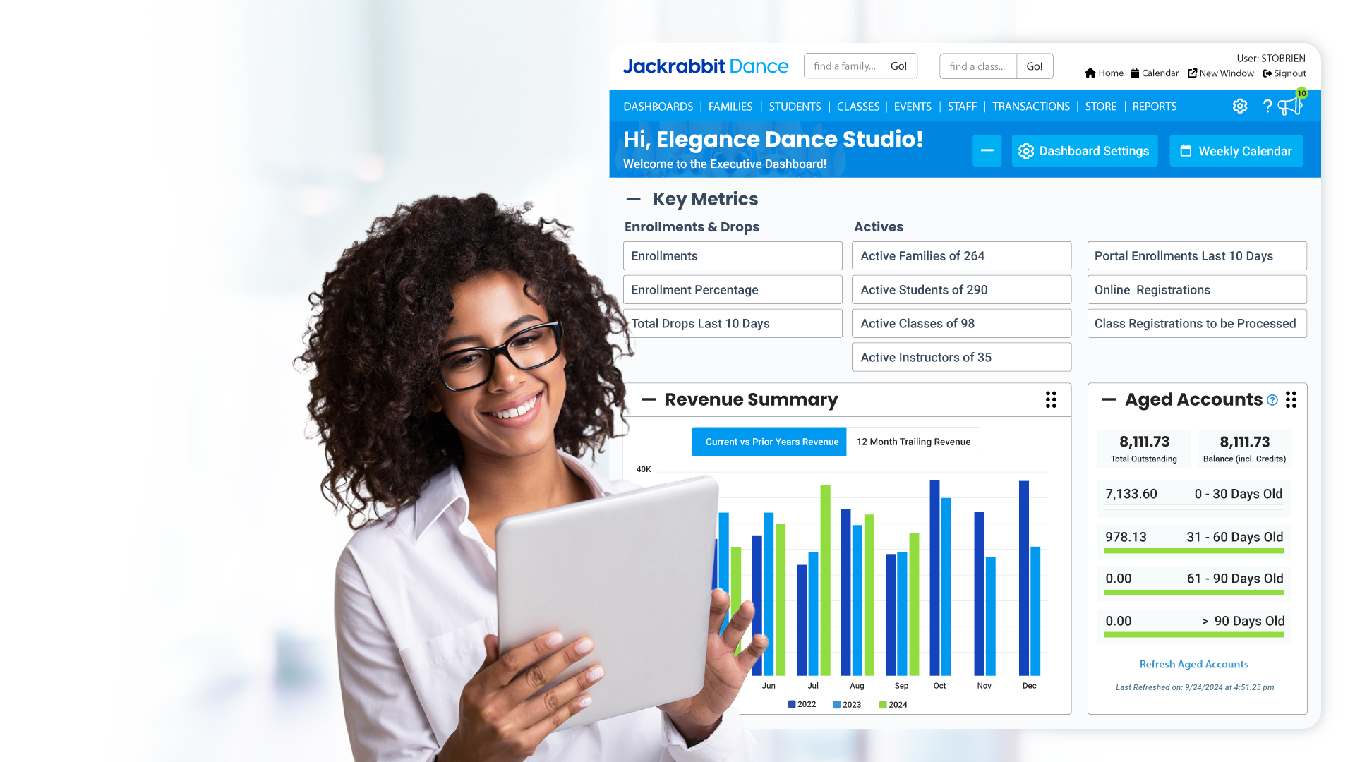 woman-using-ipad-jackrabbit-dance-brighter