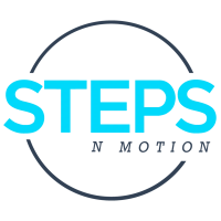 Steps N Motion logo
